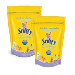 SNIFFY TOALLA HUMEDA x 50u